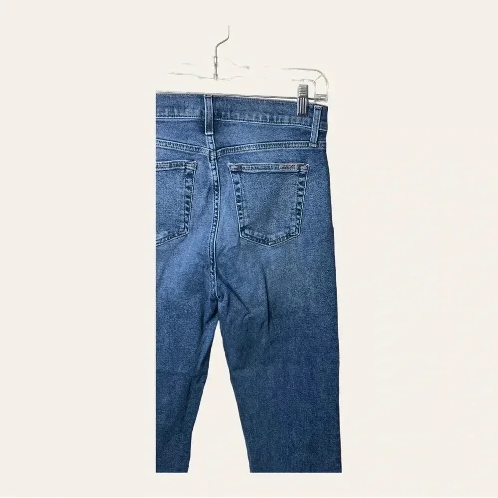 0433W. JOE’S JEANS DENIM JEANS STRAIGHT LEG SIZE 28 MEDIUM WASH DENIM IN‎ COLOR - Picture 8 of 10